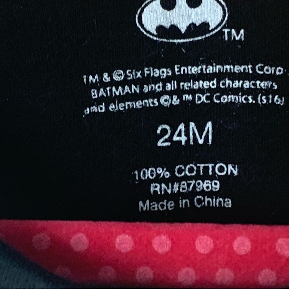 Infants’ Six Flags Batman Harley Quinn Bodysuit - Picture 12 of 12